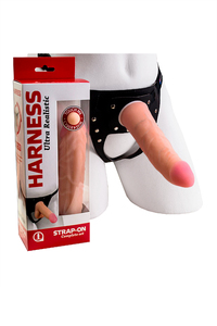 Страпон LoveToy с поясом Harness