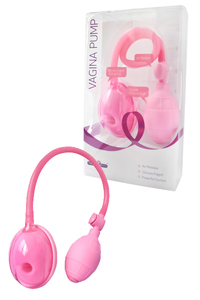 Вакуумная помпа Dream Toys для стимуляции вагины, розовая