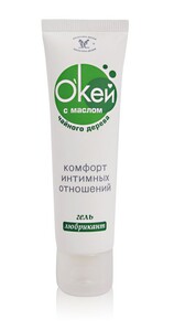 Гель-любрикант «О'Кей» с маслом чайного дерева, 50 г