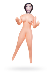 Кукла надувная Cassandra , брюнетка, TOYFA Dolls-X, с одним отверстием, 160 см