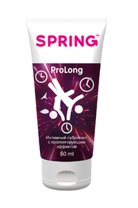 Гель-любрикант SPRING ProLong - 50мл,продлевающий