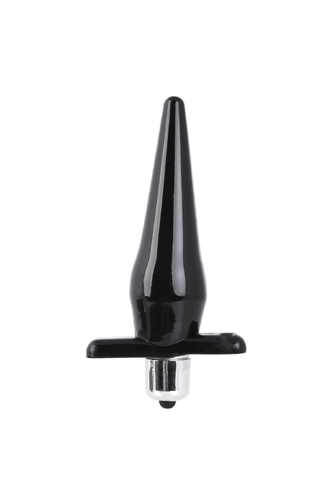 Анальная втулка TOYFA Black&Red, TPR, Чёрный, 12,7 см