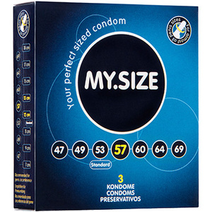 Презервативы  ''MY.SIZE'' №3 размер 57 (ширина 57mm)