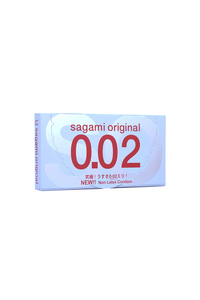 Презервативы Sagami Original 0.02  УЛЬТРАТОНКИЕ,гладкие №2