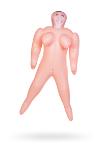 Кукла надувная Isabella, толстушка, TOYFA Dolls-X,  с двумя отверстиями, 160 см