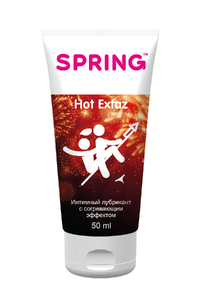 Гель-любрикант SPRING Hot Extaz- 50мл,согревающий