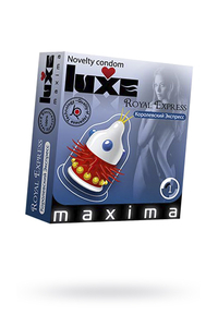Презервативы Luxe Maxima Королевский экспресс №1