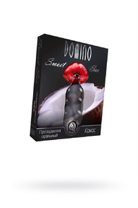 Презервативы Luxe Domino sweet sex Кокос, 18 см., 3 шт. в упаковке