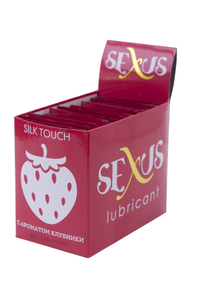 Гель-лубрикант на водной основе с ароматом клубники Silk Touch Stawberry 6 мл