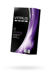 Презервативы ''VITALIS'' PREMIUM №12 strong - сверхпрочные (ширина 53mm)