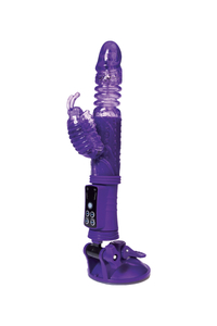 Вибратор с клиторальным стимулятором TOYFA A-Toys  High-Tech fantasy, TPR, Фиолетовый, 23 см