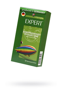 Презервативы Expert ''Возбуждающее путешествие'' №12, увеличенного  размера, 12шт