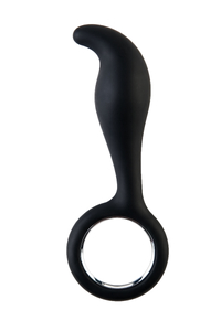 Стимулятор простаты TOYFA Black&Red, Силикон, Чёрный, 14,5 см
