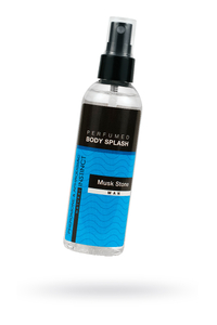 Парфюмированная вода для тела Natural Instinct, с феромонами и афродизиаками Body plash Musk Stone/мускусный камень, мужская, 100 мл