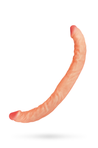 Фаллоимитатор двусторонний TOYFA RealStick Nude реалистичный, 34 см