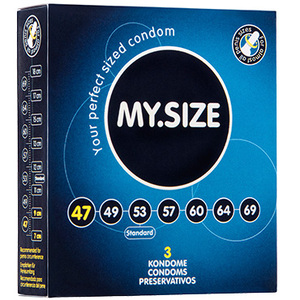 Презервативы  ''MY.SIZE'' №3 размер 47 (ширина 47mm)