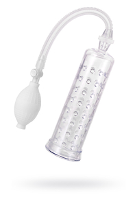 Помпа Seven Creations Penis Enlarger, TPE+ABS пластик, прозрачная, 19 см.