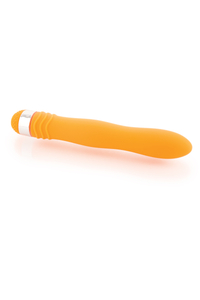 Вибратор Sexus Funny Five, ABS пластик, оранжевый, 18 см.