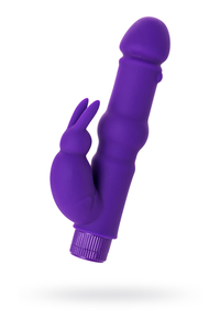 Нереалистичный вибратор TOYFA A-Toys, Силикон, Фиолетовый, 18 см