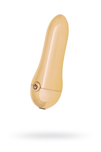 Вибратор с клиторальным стимулятором WANAME D-SPLASH  Mirage, ABS пластик, Золотистый, 9 см