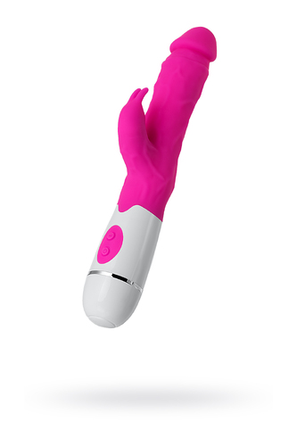 Нереалистичный вибратор TOYFA A-Toys  Mist, Силикон, Розовый, 25,4 см