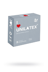 Презервативы Unilatex Dotted №3 с точками