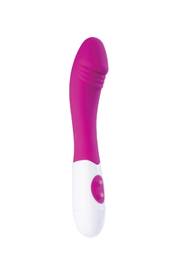 Нереалистичный вибратор TOYFA A-Toys  Una, Силикон, Розовый, 19,8 см